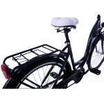 Mestský bicykel 26" Kozbike K14 1 prevodový Čierny